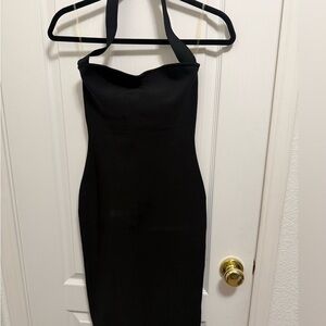 Chic Strapless Black Dress